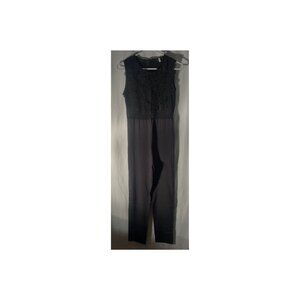 Woman See-through Lace Romper